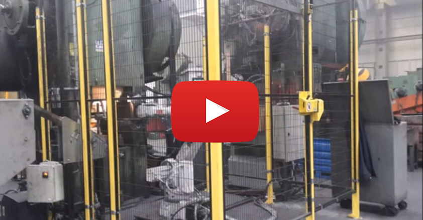  Sıcak Dövme Presi<br>Robotu